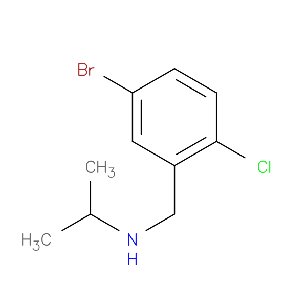 [(5-Bromo-2-chlorophenyl)methyl](propan-2-yl)amine