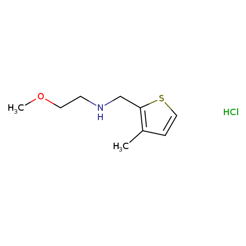(2-methoxyethyl)[(3-methyl-2-thienyl)methyl]amine hydrochloride