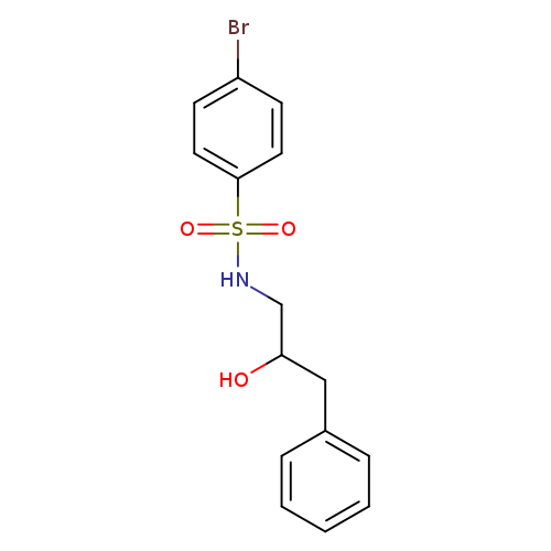 4-bromo-N-(2-hydroxy-3-phenylpropyl)benzene-1-sulfonamide