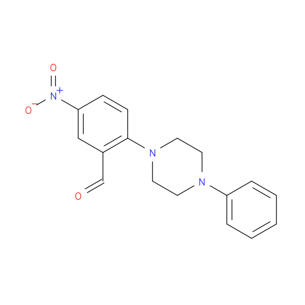 5-Nitro-2-(4-phenylpiperazin-1-yl)benzaldehyde