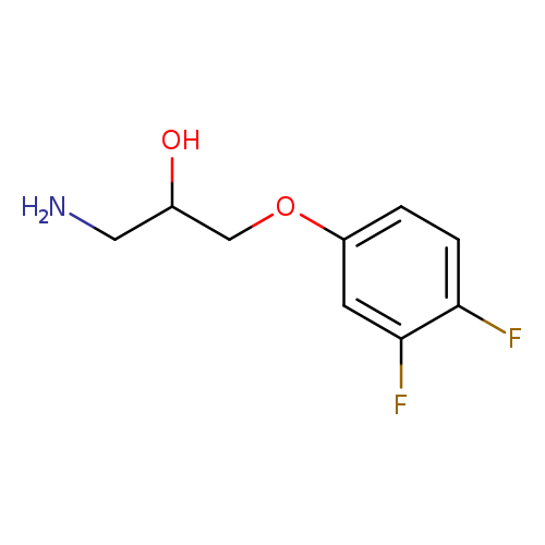 1-amino-3-(3,4-difluorophenoxy)propan-2-ol