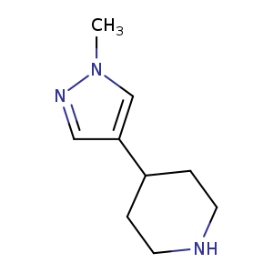 4-(1-Methyl-1H-pyrazol-4-yl)piperidine