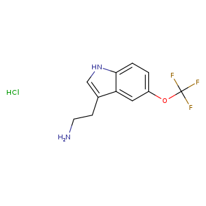 1H-Indole-3-ethanamine, 5-(trifluoromethoxy)-, hydrochloride (1:1)