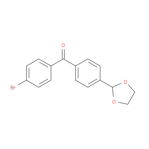 4-Bromo-4'-(1,3-dioxolan-2-yl)benzophenone
