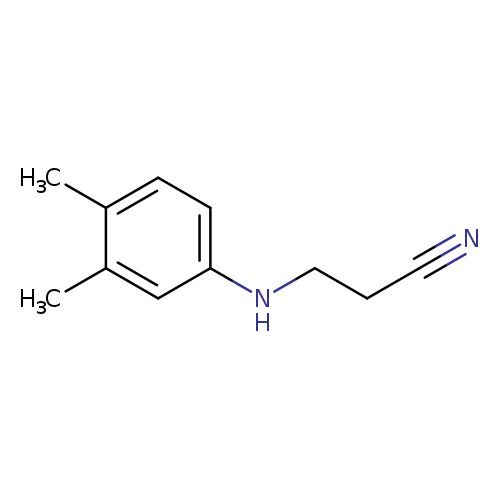 3-((3,4-Dimethylphenyl)amino)propanenitrile