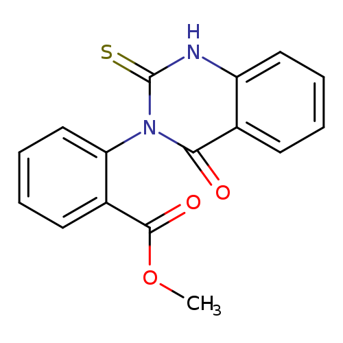 methyl 2-(4-oxo-2-sulfanylidene-1,2,3,4-tetrahydroquinazolin-3-yl)benzoate