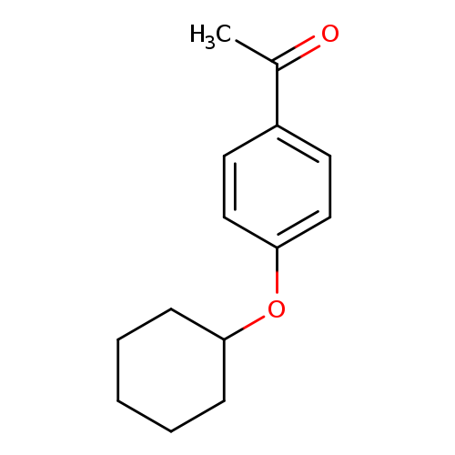 1-[4-(cyclohexyloxy)phenyl]ethan-1-one