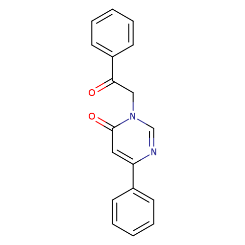 3-(2-oxo-2-phenylethyl)-6-phenyl-3,4-dihydropyrimidin-4-one