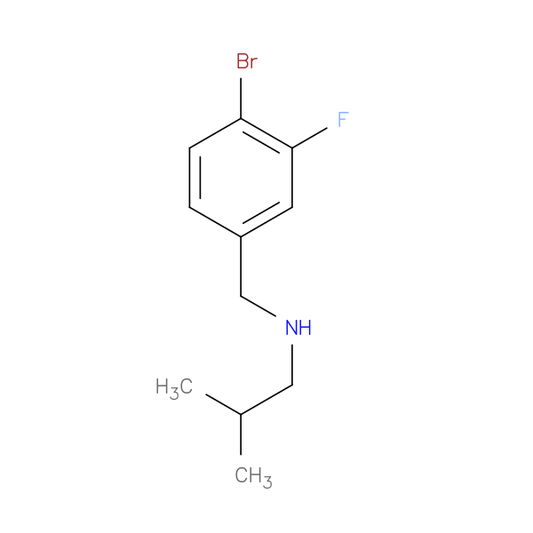 [(4-bromo-3-fluorophenyl)methyl](2-methylpropyl)amine