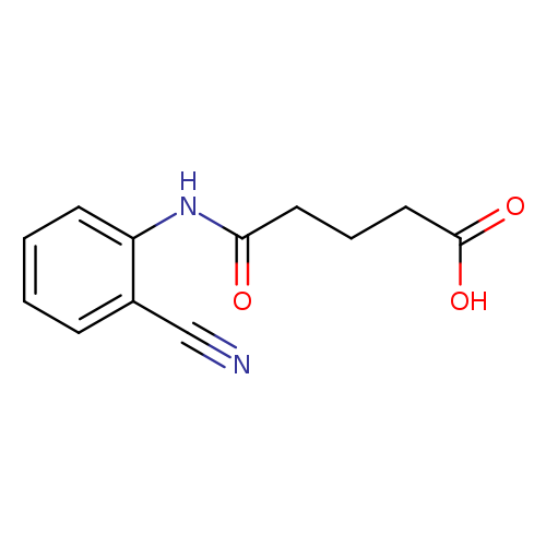 4-[(2-Cyanophenyl)carbamoyl]butanoic acid
