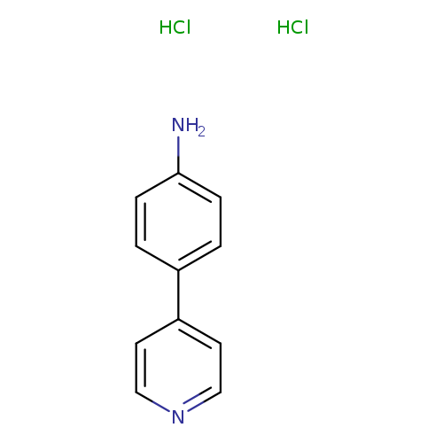 Benzenamine, 4-(4-pyridinyl)-, hydrochloride (1:2)