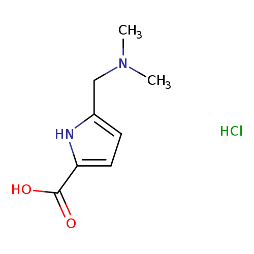 5-[(dimethylamino)methyl]-1H-pyrrole-2-carboxylic acid hydrochloride