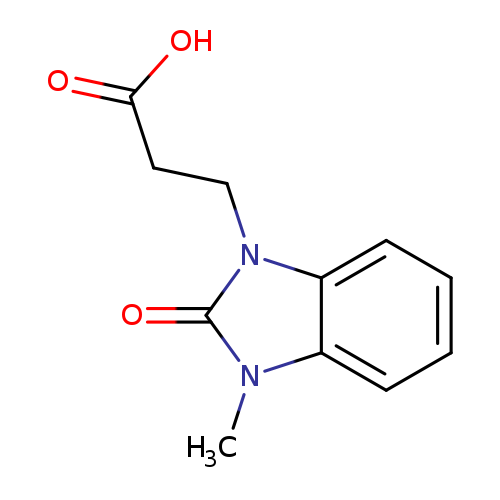 3-(3-Methyl-2-oxo-2,3-dihydro-1H-benzo[d]imidazol-1-yl)propanoic acid