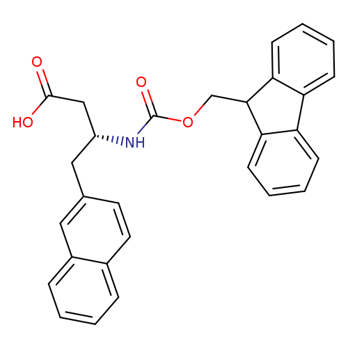 (R)-3-[[[(9H-Fluoren-9-yl)methoxy]carbonyl]amino]-4-(naphthalen-2-yl)butyric acid