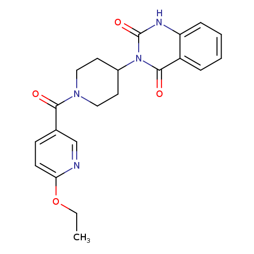3-[1-(6-ethoxypyridine-3-carbonyl)piperidin-4-yl]-1,2,3,4-tetrahydroquinazoline-2,4-dione