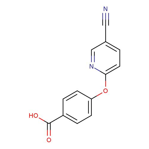 4-[(5-cyanopyridin-2-yl)oxy]benzoic acid