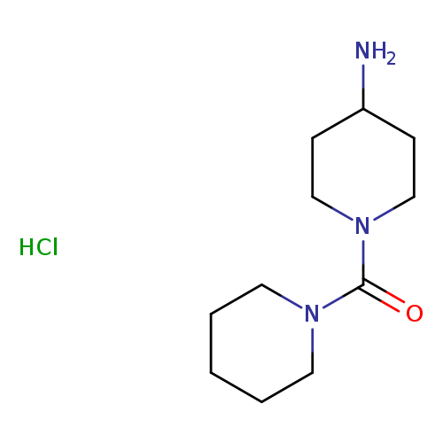 1-(Piperidin-1-ylcarbonyl)piperidin-4-amine hydrochloride