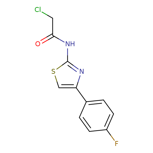 Acetamide,2-chloro-N-[4-(4-fluorophenyl)-2-thiazolyl]-