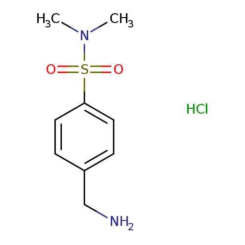 4-(Aminomethyl)-N,N-dimethylbenzene-1-sulfonamide hydrochloride