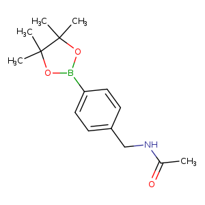 N-{[4-(tetramethyl-1,3,2-dioxaborolan-2-yl)phenyl]methyl}acetamide