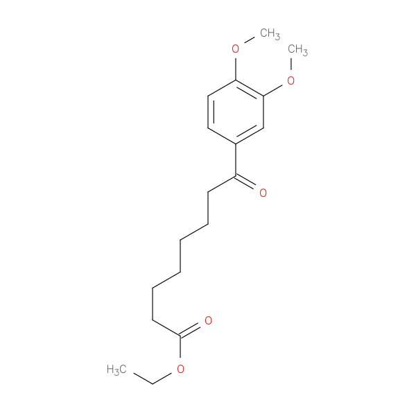 Ethyl 8-(3,4-dimethoxyphenyl)-8-oxooctanoate