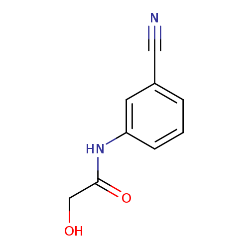 N-(3-cyanophenyl)-2-hydroxyacetamide