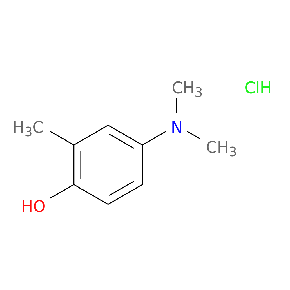 4-(dimethylamino)-2-methylphenol hydrochloride