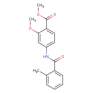 methyl 2-methoxy-4-(2-methylbenzamido)benzoate