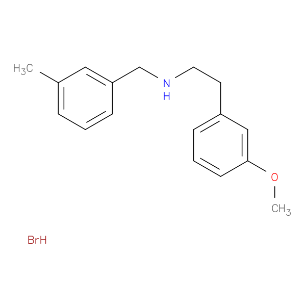 [2-(3-methoxyphenyl)ethyl](3-methylbenzyl)amine hydrobromide