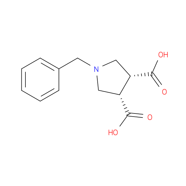 cis-1-Benzylpyrrolidine-3,4-dicarboxylic acid