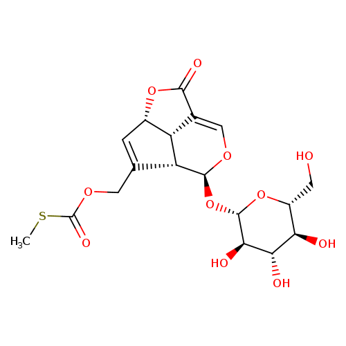 S-Methyl O-(((2aS,2a1S,4aS,5S)-1-oxo-5-(((2S,3R,4S,5S,6R)-3,4,5-trihydroxy-6-(hydroxymethyl)tetrahydro-2H-pyran-2-yl)oxy)-2a,2a1,4a,5-tetrahydro-1H-2,6-dioxacyclopenta[cd]inden-4-yl)methyl) carbonothioate