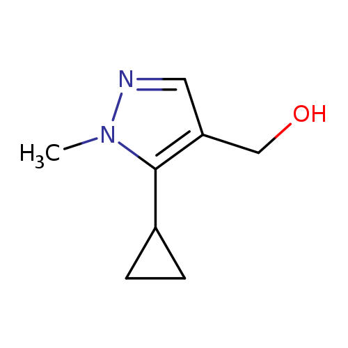 (5-cyclopropyl-1-methyl-1H-pyrazol-4-yl)methanol