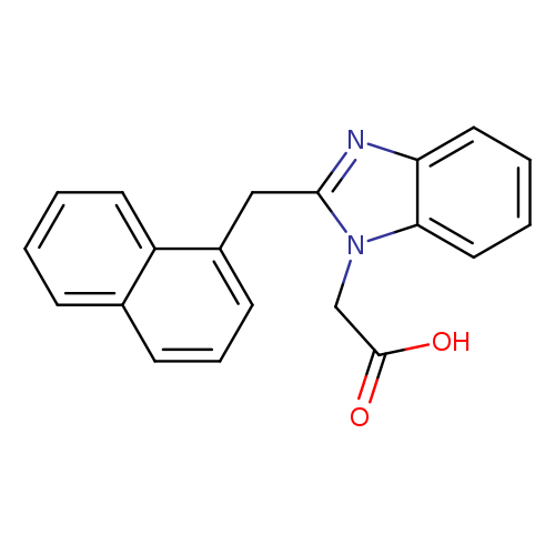 2-[2-(naphthalen-1-ylmethyl)-1H-1,3-benzodiazol-1-yl]acetic acid