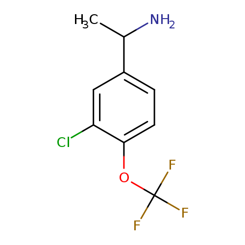 1-[3-Chloro-4-(trifluoromethoxy)phenyl]ethan-1-amine
