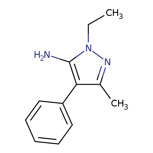 1-ethyl-3-methyl-4-phenyl-1H-pyrazol-5-amine