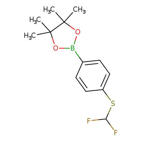 2-{4-[(difluoromethyl)sulfanyl]phenyl}-4,4,5,5-tetramethyl-1,3,2-dioxaborolane