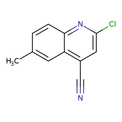 2-chloro-6-methylquinoline-4-carbonitrile