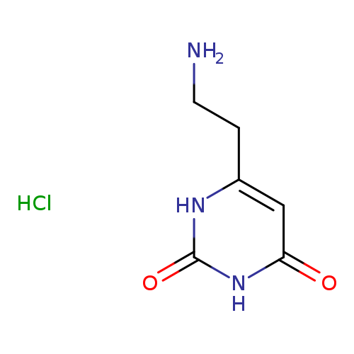 6-(2-aminoethyl)-1,2,3,4-tetrahydropyrimidine-2,4-dionehydrochloride