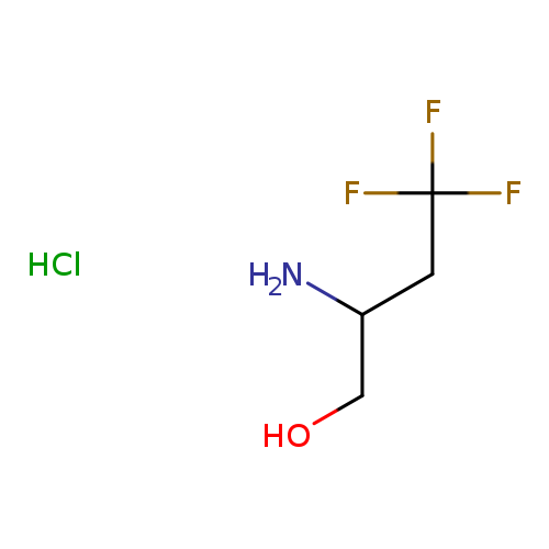 2-Amino-4,4,4-trifluorobutan-1-ol hydrochloride