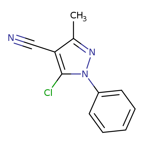 5-Chloro-3-Methyl-1-Phenyl-1H-Pyrazole-4-Carbonitrile