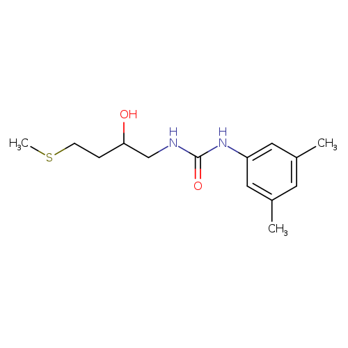 1-(3,5-dimethylphenyl)-3-[2-hydroxy-4-(methylsulfanyl)butyl]urea