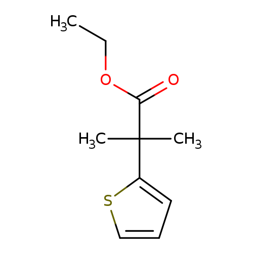 ethyl 2-methyl-2-(thiophen-2-yl)propanoate