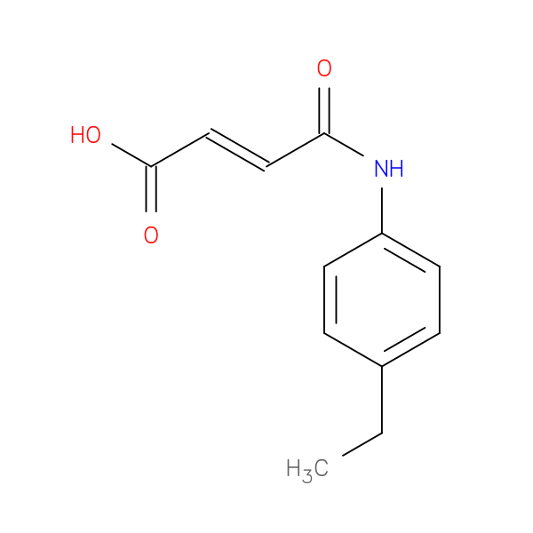 (2E)-3-[(4-ethylphenyl)carbamoyl]prop-2-enoic acid