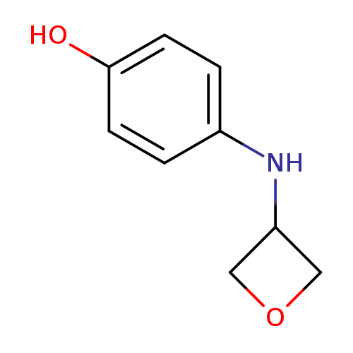 4-[(oxetan-3-yl)amino]phenol