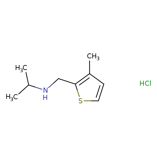 [(3-methylthiophen-2-yl)methyl](propan-2-yl)amine hydrochloride