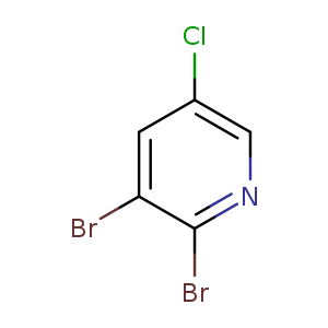 Pyridine, 2,3-dibromo-5-chloro-