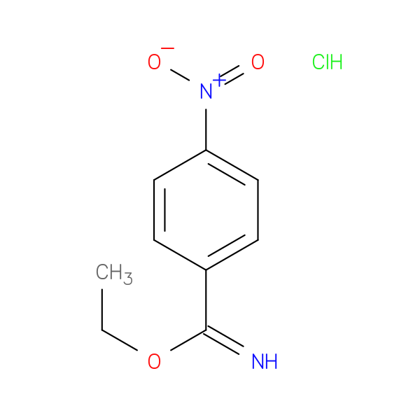 ethyl 4-nitrobenzene-1-carboximidate hydrochloride