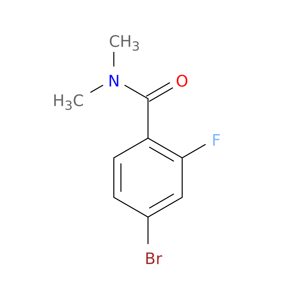 4-Bromo-2-fluoro-N,N-dimethylbenzamide