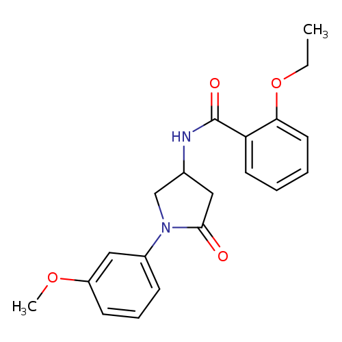2-ethoxy-N-[1-(3-methoxyphenyl)-5-oxopyrrolidin-3-yl]benzamide