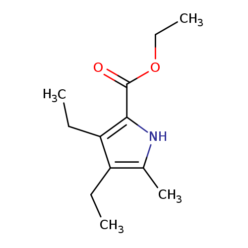 1H-Pyrrole-2-carboxylic acid, 3,4-diethyl-5-methyl-, ethyl ester